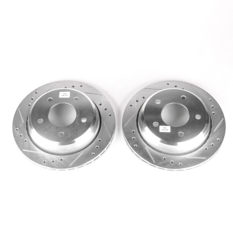 Picture of PowerStop PSB Evolution Drill/Slot Rotor Brake Rotors - AR8253XPR