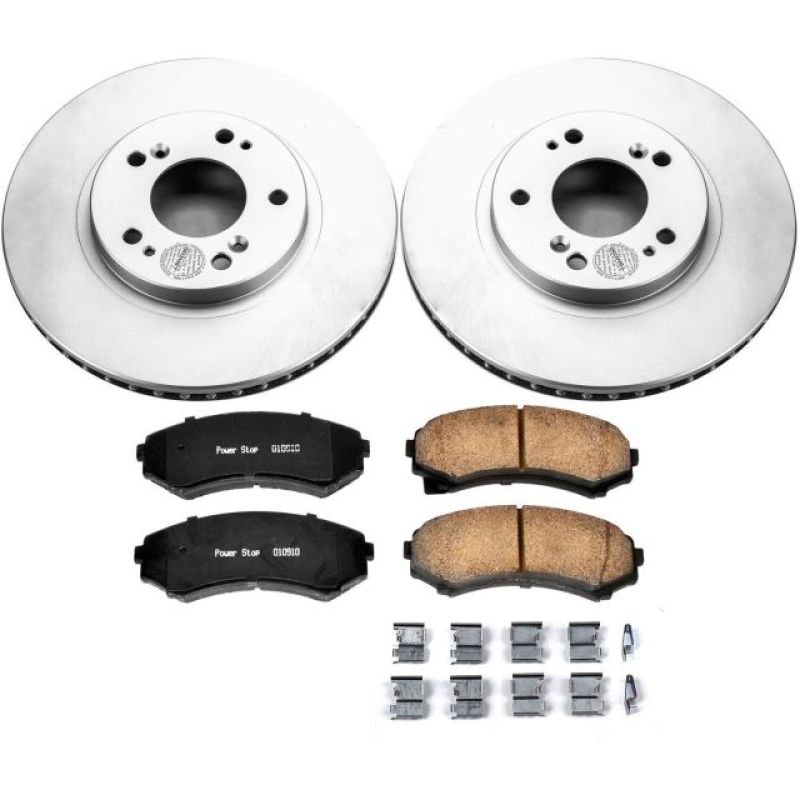 Picture of Power Stop 04-11 Mitsubishi Endeavor Front Z17 Evolution Geomet Coated Brake Kit