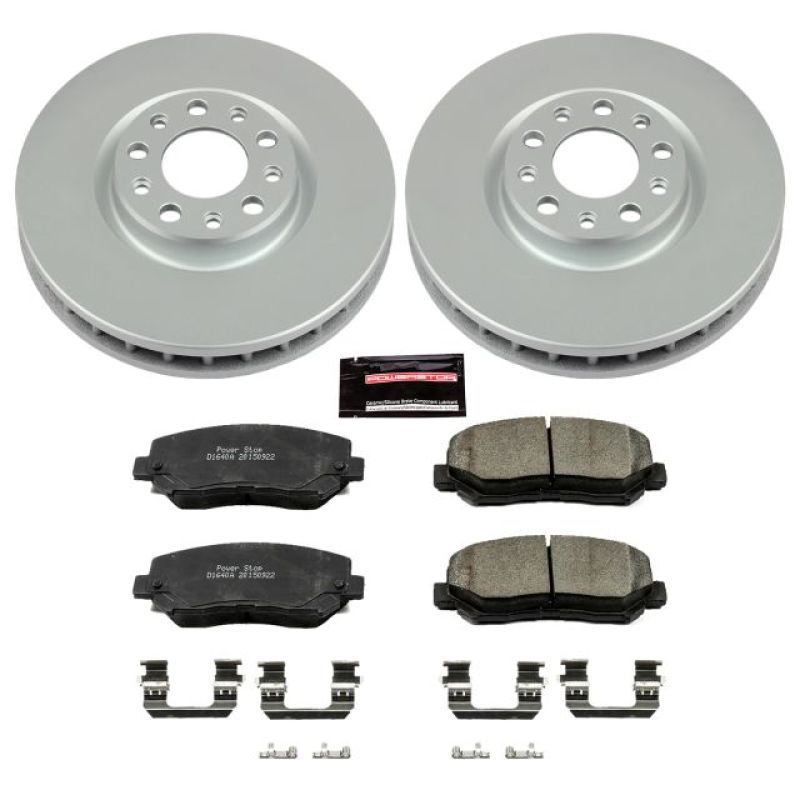 Picture of Power Stop 15-17 Chrysler 200 Front Z17 Evolution Geomet Coated Brake Kit
