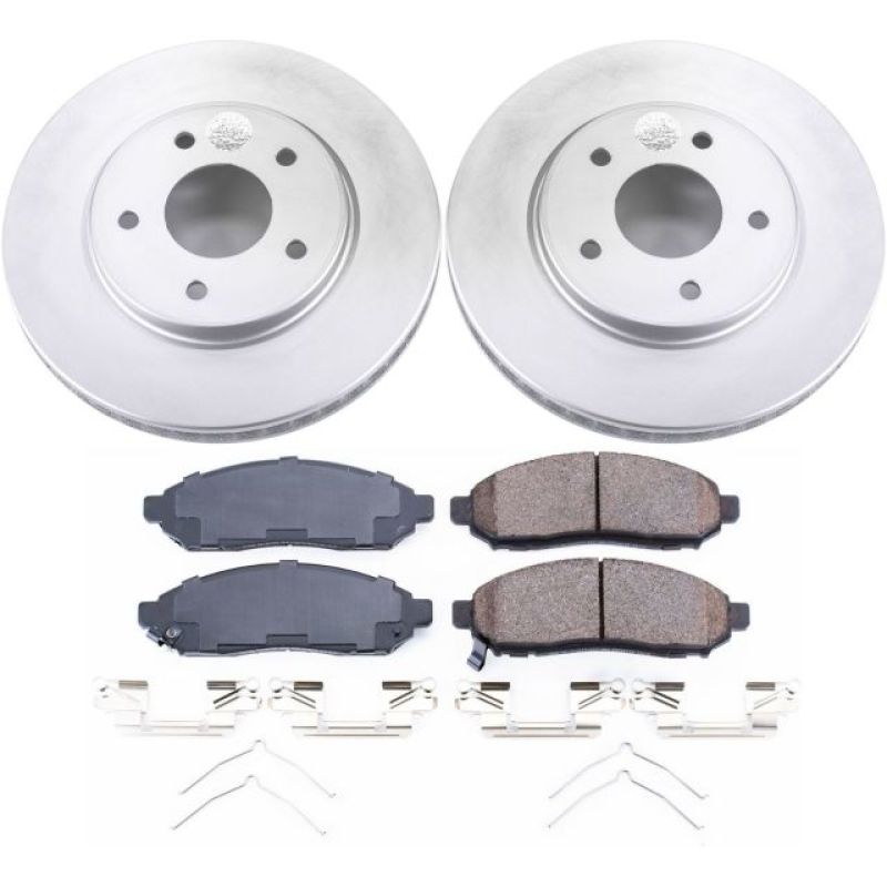 Picture of Power Stop 15-17 Chevrolet City Express Front Z17 Evolution Geomet Coated Brake Kit