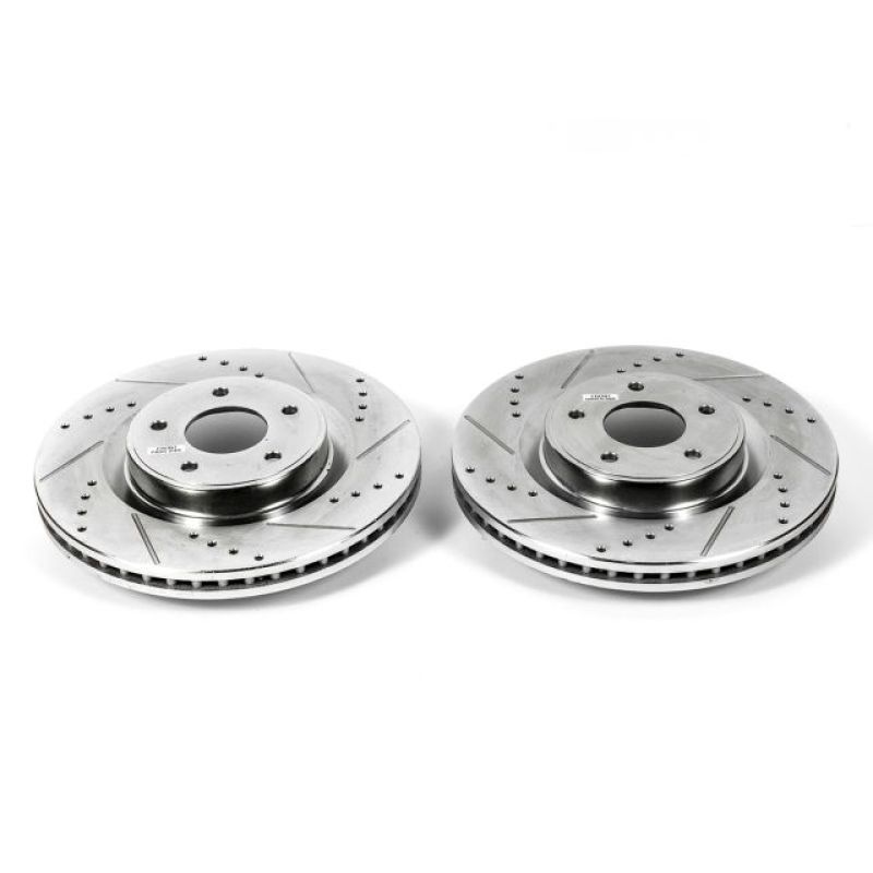 Picture of PowerStop PSB Evolution Drill/Slot Rotor Brake Rotors - JBR1559XPR