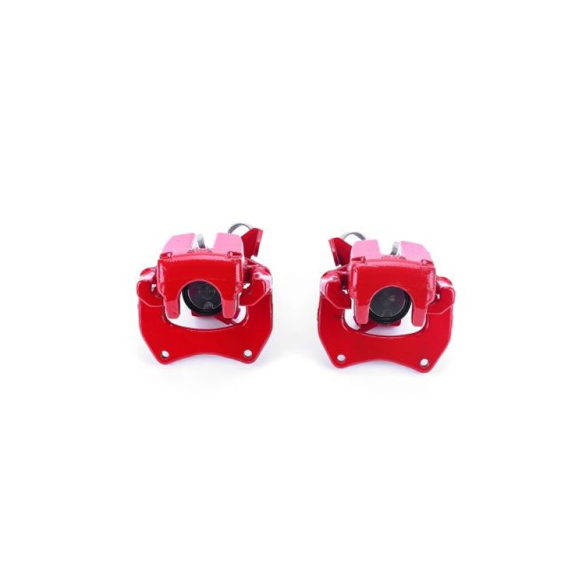 Picture of Power Stop 00-04 Audi A6 Quattro Rear Red Calipers w/Brackets - Pair
