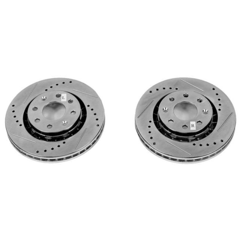Picture of PowerStop PSB Evolution Drill/Slot Rotor Brake Rotors - JBR1508XPR