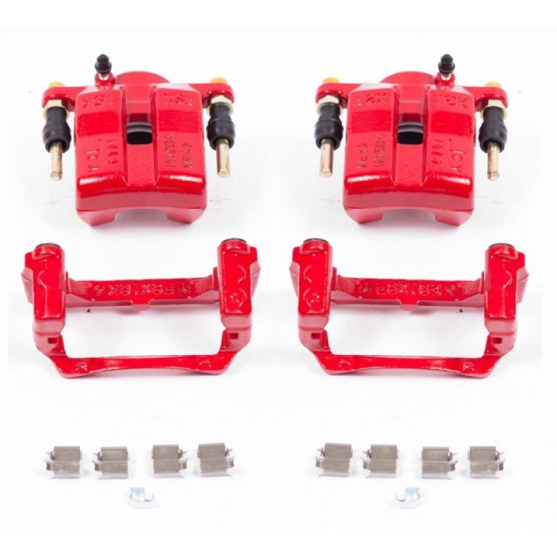 Picture of Power Stop 06-15 Mazda MX-5 Miata Front Red Calipers w/Brackets - Pair