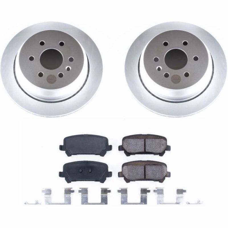 Picture of Power Stop 15-18 Chevrolet Colorado Rear Z17 Evolution Geomet Coated Brake Kit
