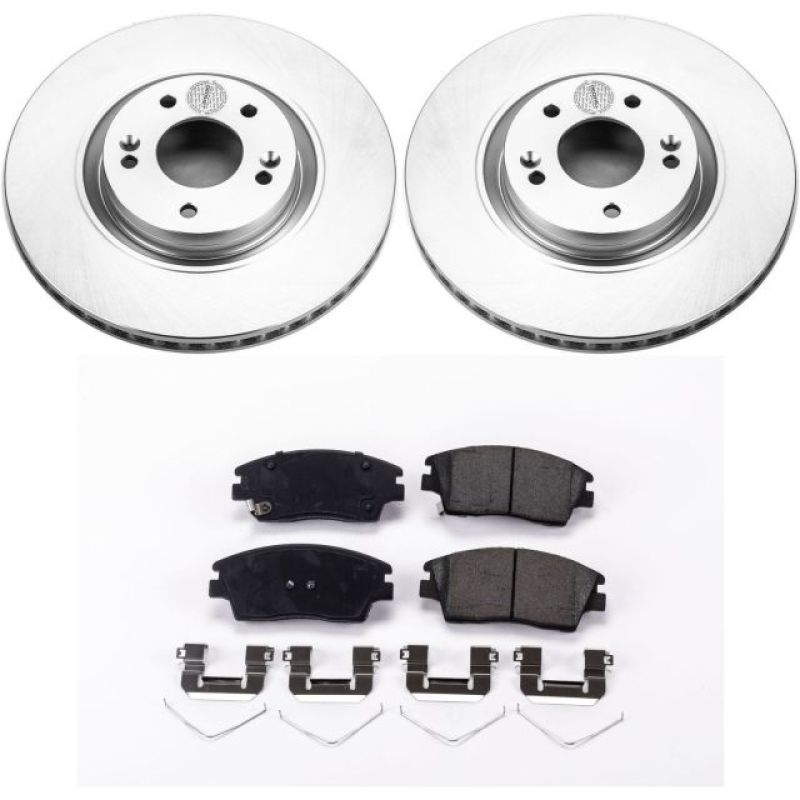 Picture of Power Stop 15-17 Hyundai Tucson Front Z17 Evolution Geomet Coated Brake Kit