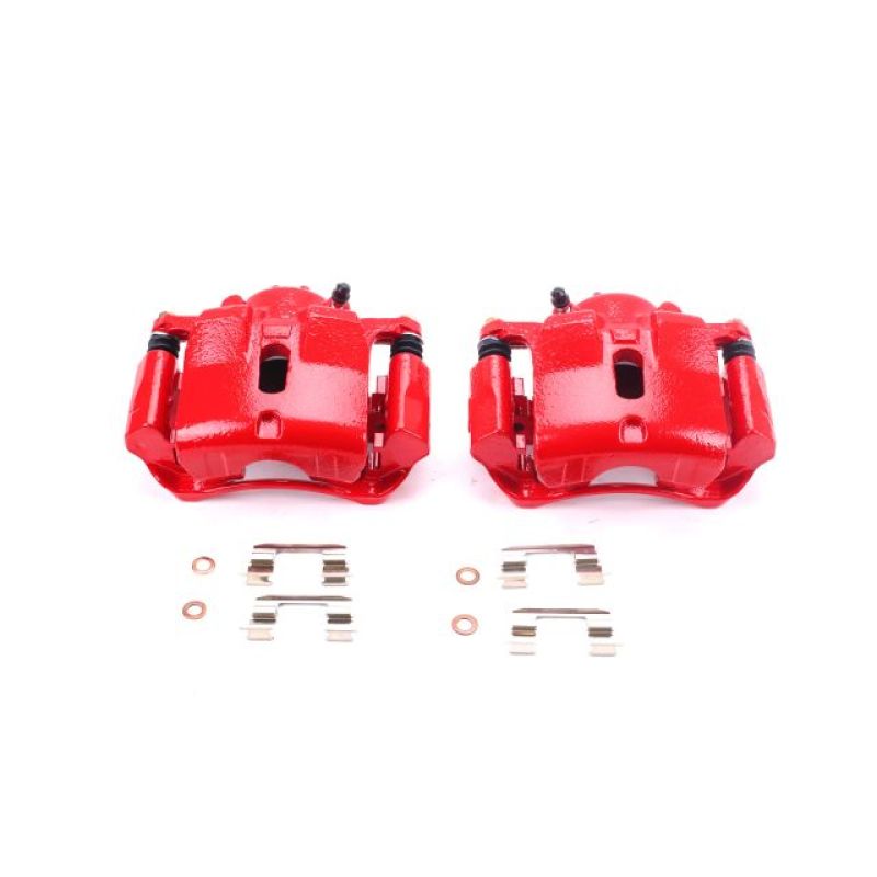 Picture of Power Stop 03-08 Honda Pilot Front Red Calipers w/Brackets - Pair