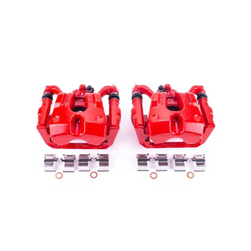 Picture of Power Stop 15-17 Chrysler 200 Rear Red Calipers w/Brackets - Pair