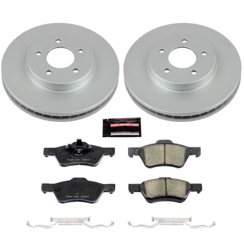 Picture of Power Stop 08-10 Ford Escape Front Z17 Evolution Geomet Coated Brake Kit