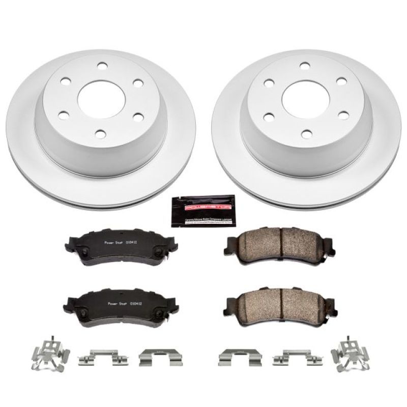 Picture of Power Stop 03-05 Chevrolet Astro Rear Z17 Evolution Geomet Coated Brake Kit