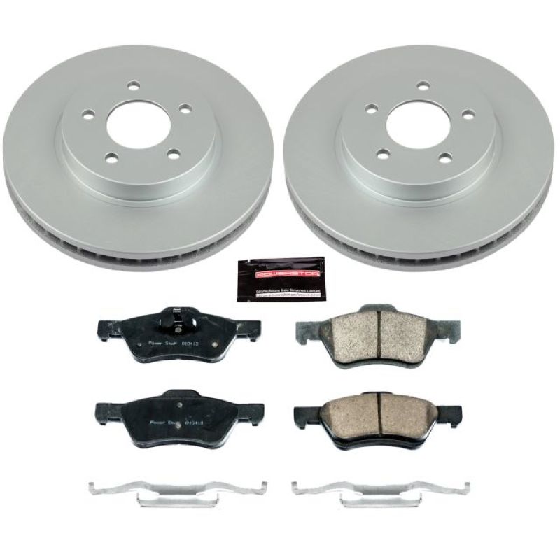 Picture of Power Stop 10-12 Ford Escape Front Z17 Evolution Geomet Coated Brake Kit