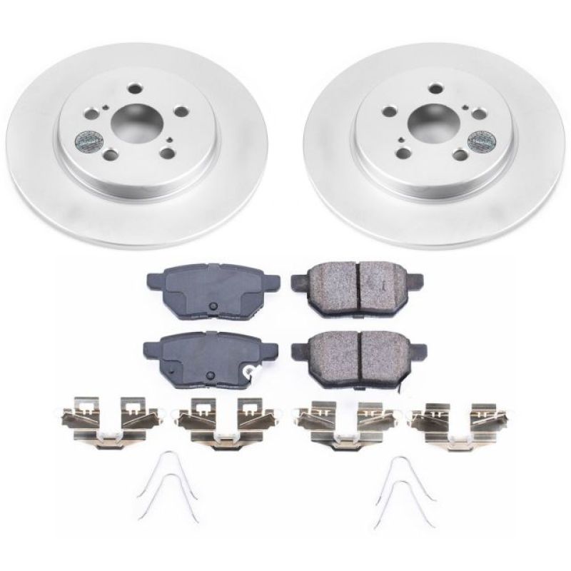 Picture of Power Stop 11-17 Lexus CT200h Rear Z17 Evolution Geomet Coated Brake Kit
