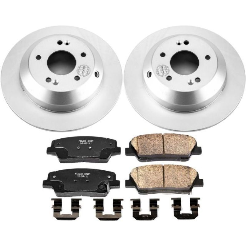 Picture of Power Stop 15-19 Kia Sorento Rear Z17 Evolution Geomet Coated Brake Kit