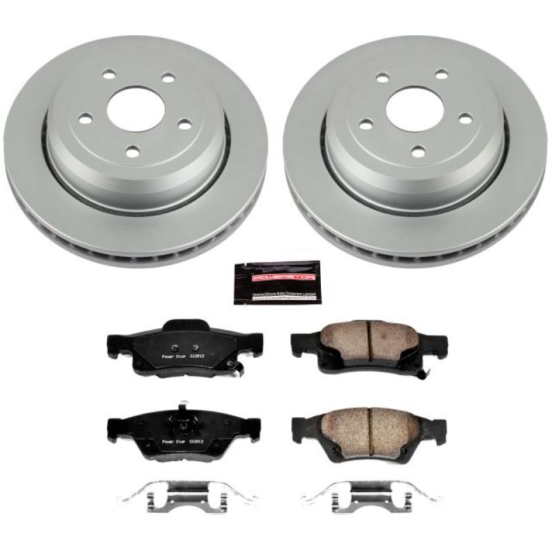 Picture of Power Stop 11-19 Dodge Durango Rear Z17 Evolution Geomet Coated Brake Kit