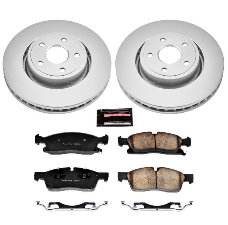 Picture of Power Stop 11-19 Dodge Durango Front Z17 Evolution Geomet Coated Brake Kit