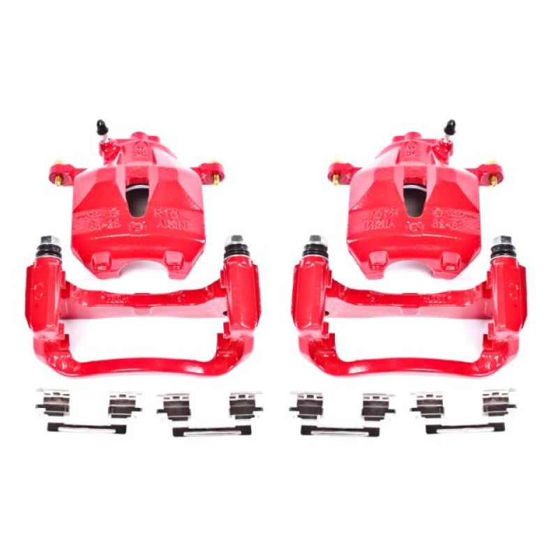 Picture of Power Stop 05-07 Toyota Avalon Front Red Calipers w/Brackets - Pair