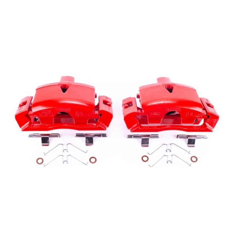 Picture of Power Stop 04-06 Ford E-150 Rear Red Calipers w/Brackets - Pair
