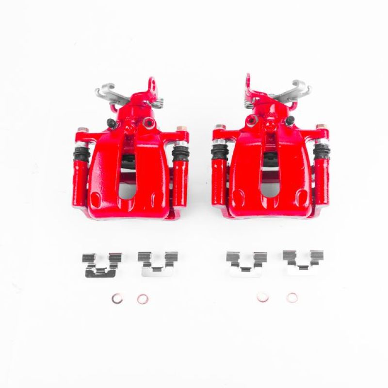 Picture of Power Stop 12-16 Buick LaCrosse Rear Red Calipers w/Brackets - Pair