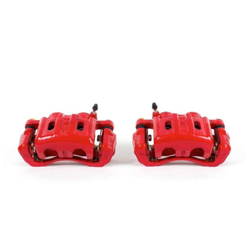 Picture of Power Stop 97-04 Mitsubishi Diamante Front Red Calipers w/Brackets - Pair