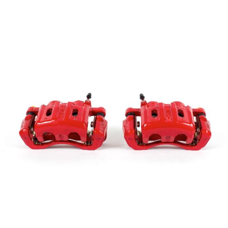 Picture of Power Stop 95-98 Eagle Talon Front Red Calipers w/Brackets - Pair