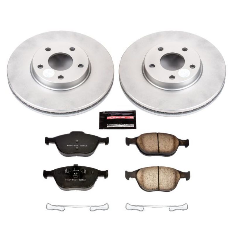 Picture of Power Stop 10-13 Ford Transit Connect Front Z17 Evolution Geomet Coated Brake Kit
