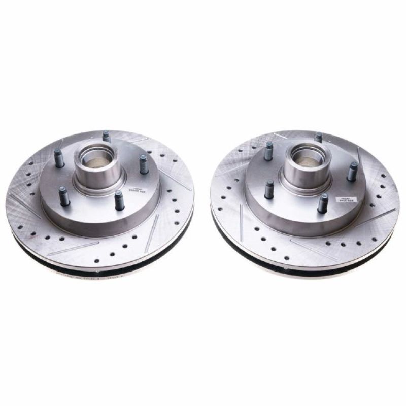 Picture of PowerStop PSB Evolution Drill/Slot Rotor Brake Rotors - AR8728XPR