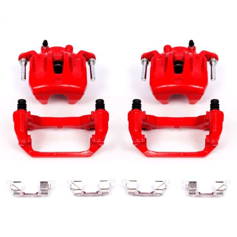 Picture of Power Stop 03-07 Nissan Murano Front Red Calipers w/Brackets - Pair