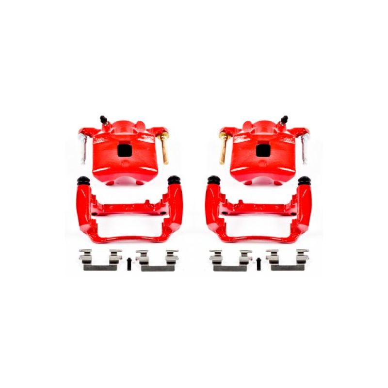 Picture of Power Stop 2007 Chevrolet Cobalt Front Red Calipers w/Brackets - Pair