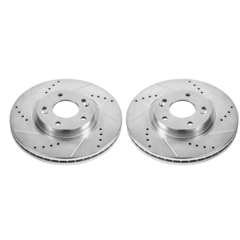 Picture of PowerStop PSB Evolution Drill/Slot Rotor Brake Rotors - JBR1533XPR