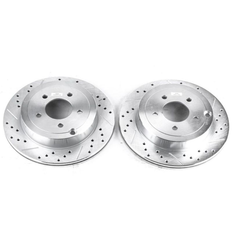 Picture of PowerStop PSB Evolution Drill/Slot Rotor Brake Rotors - AR8191XPR
