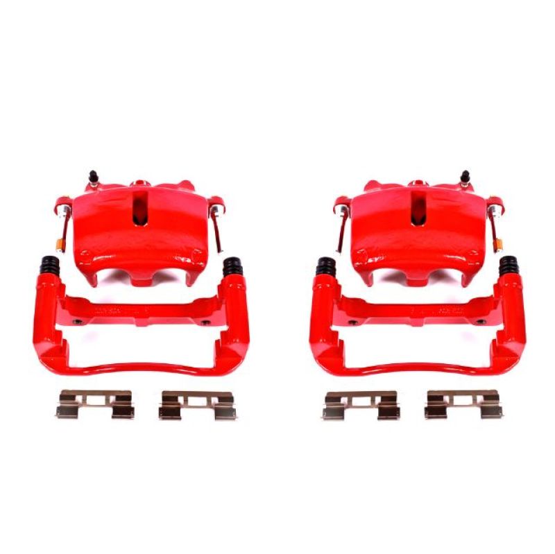 Picture of Power Stop 05-08 Ford F-150 Front Red Calipers w/Brackets - Pair