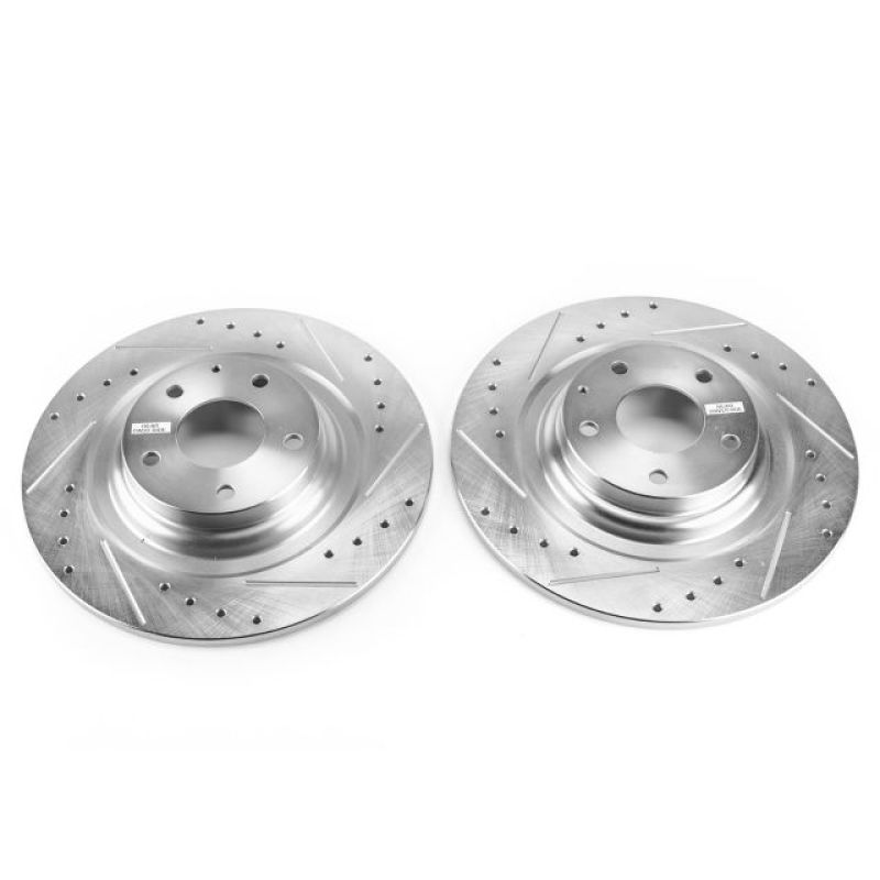 Picture of PowerStop PSB Evolution Drill/Slot Rotor Brake Rotors - JBR1742XPR