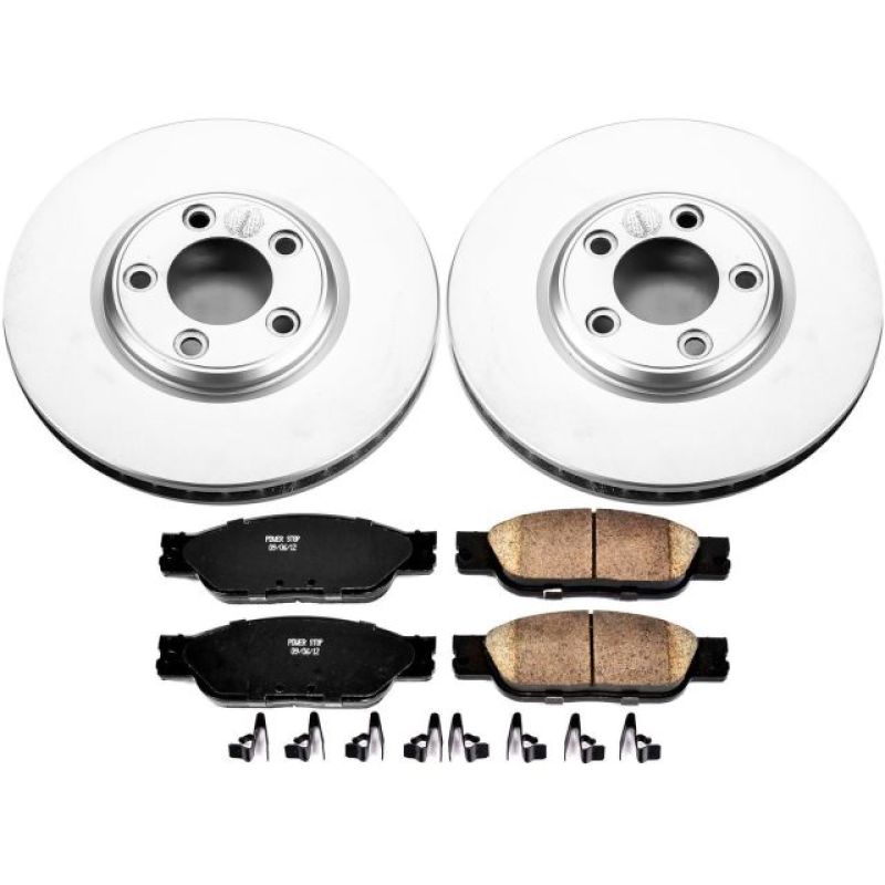 Picture of Power Stop 03-04 Jaguar S-Type Front Z17 Evolution Geomet Coated Brake Kit