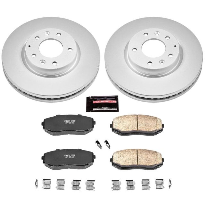 Picture of Power Stop 07-12 Mazda CX-7 Front Z17 Evolution Geomet Coated Brake Kit