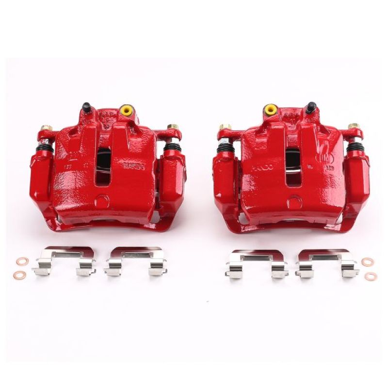 Picture of Power Stop 12-16 Buick LaCrosse Front Red Calipers w/Brackets - Pair