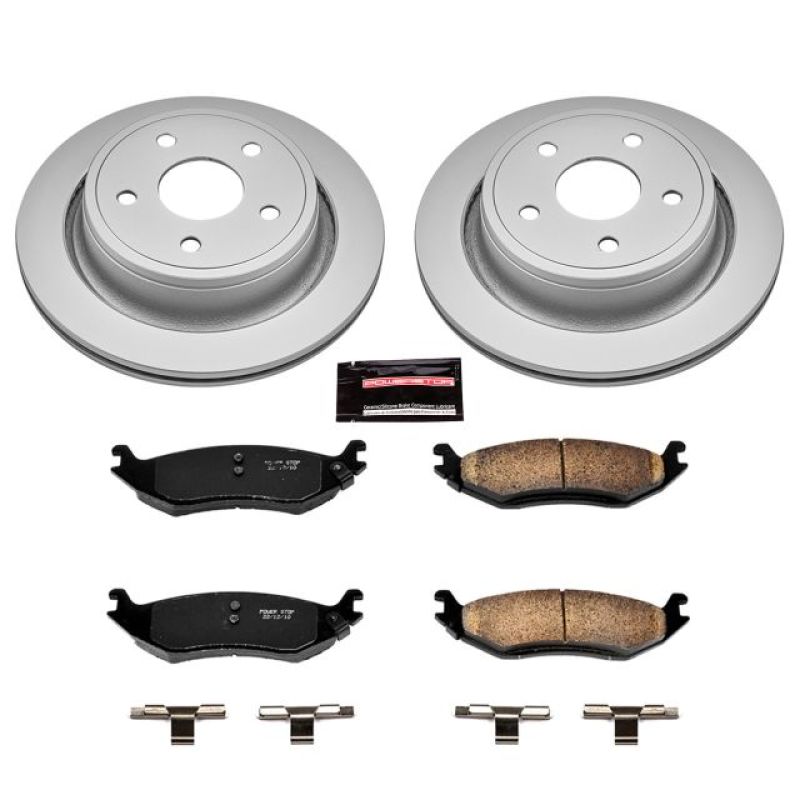 Picture of Power Stop 07-09 Chrysler Aspen Rear Z17 Evolution Geomet Coated Brake Kit