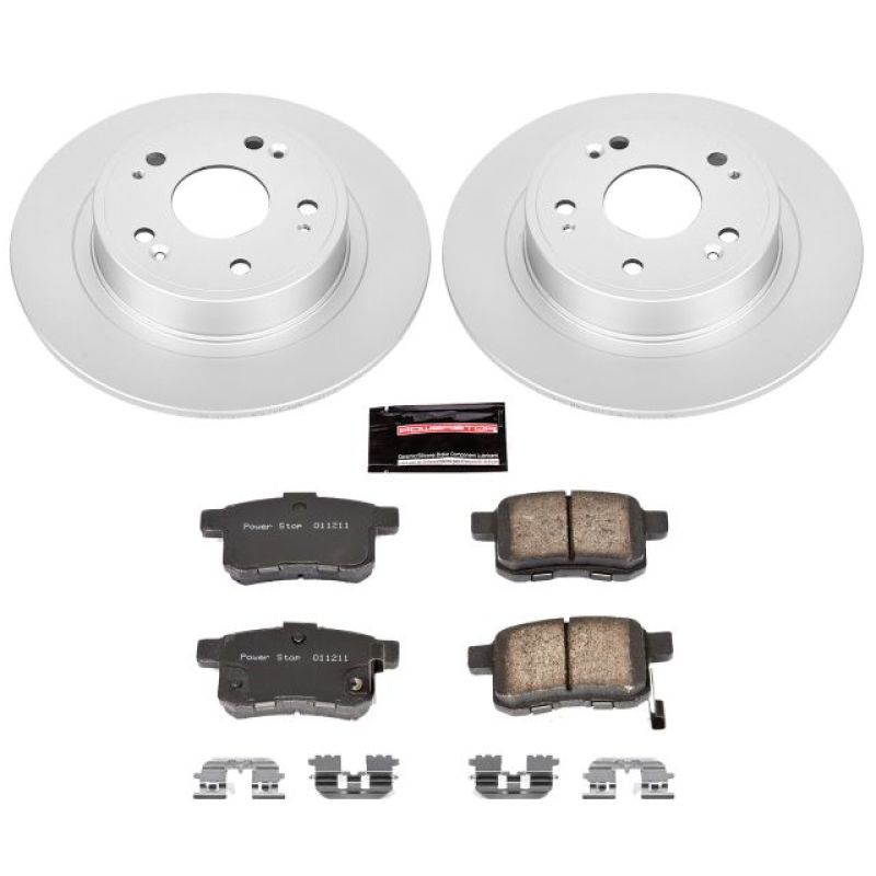 Picture of Power Stop 09-10 Acura TSX Rear Z17 Evolution Geomet Coated Brake Kit
