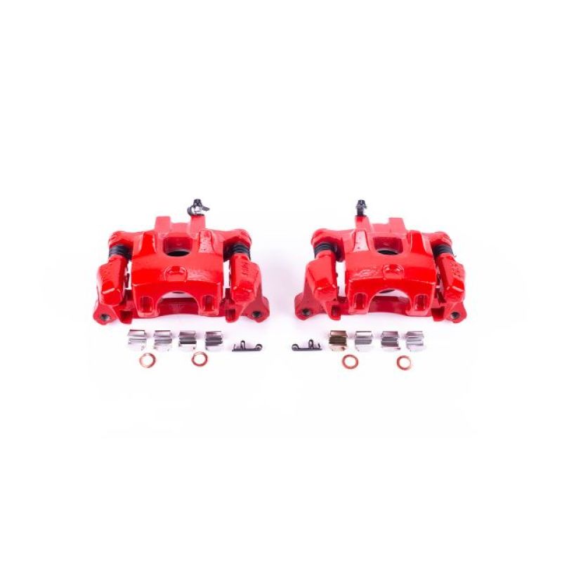 Picture of Power Stop 2000 Toyota Camry Rear Red Calipers w/Brackets - Pair