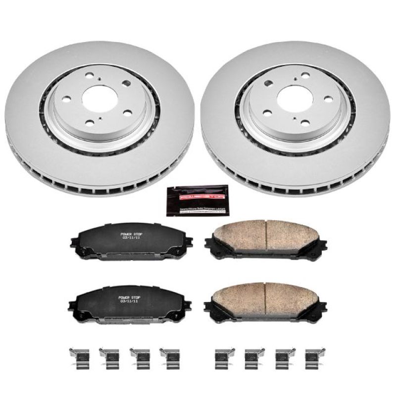 Picture of Power Stop 15-17 Lexus NX200t Front Z17 Evolution Geomet Coated Brake Kit
