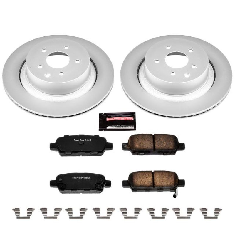 Picture of Power Stop 07-08 Infiniti G35 Rear Z17 Evolution Geomet Coated Brake Kit