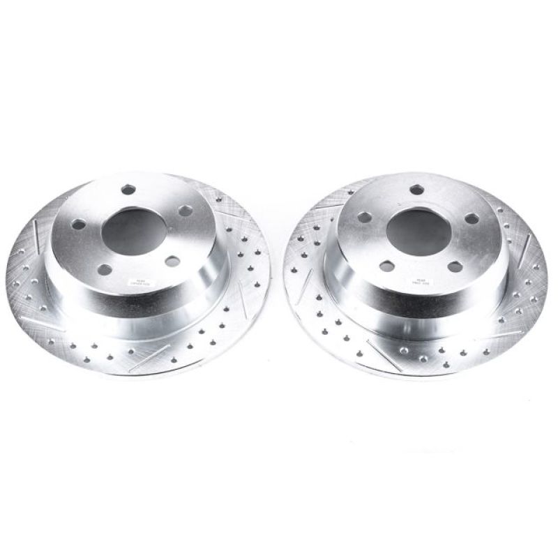 Picture of PowerStop PSB Evolution Drill/Slot Rotor Brake Rotors - AR8743XPR