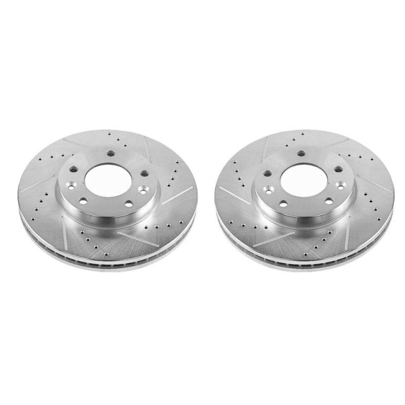 Picture of PowerStop PSB Evolution Drill/Slot Rotor Brake Rotors - JBR1549XPR