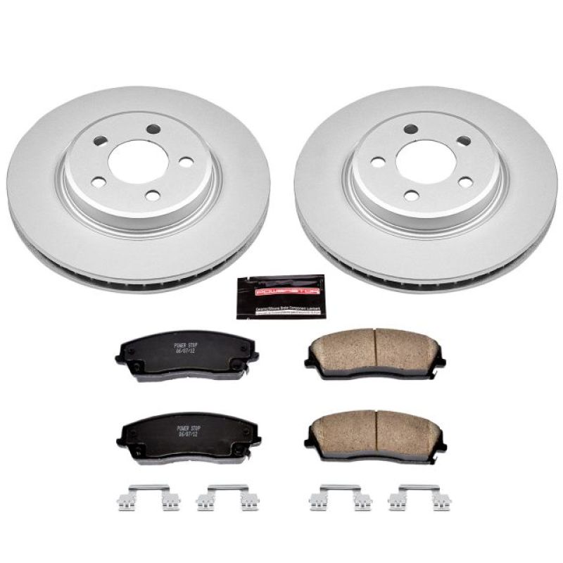 Picture of Power Stop 05-19 Chrysler 300 Front Z17 Evolution Geomet Coated Brake Kit