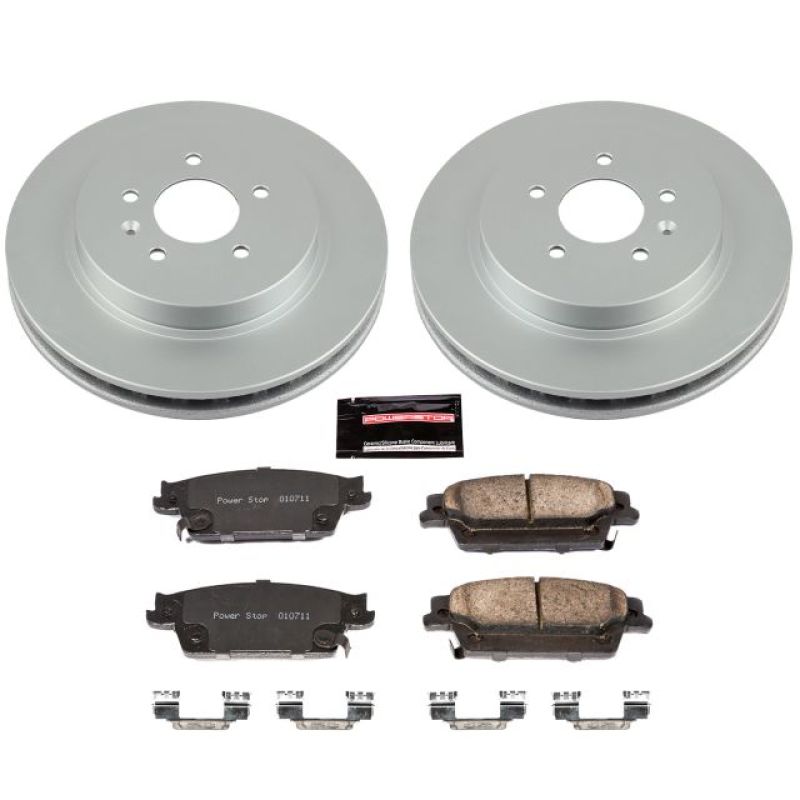 Picture of Power Stop 06-07 Cadillac CTS Rear Z17 Evolution Geomet Coated Brake Kit