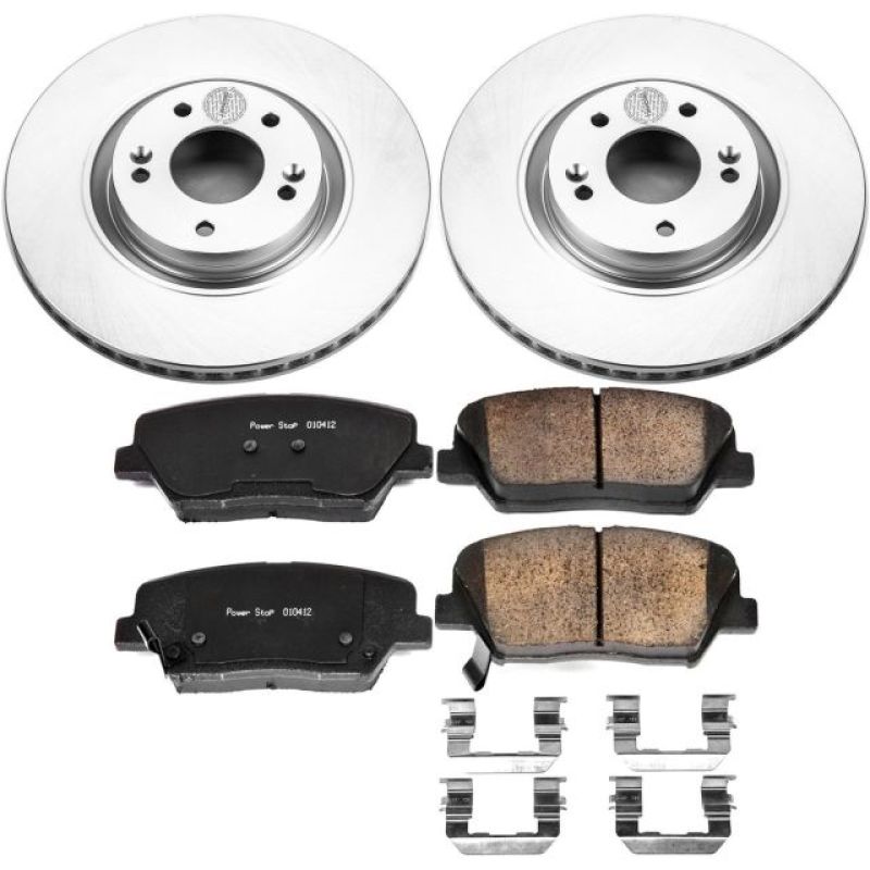 Picture of Power Stop 12-17 Hyundai Azera Front Z17 Evolution Geomet Coated Brake Kit