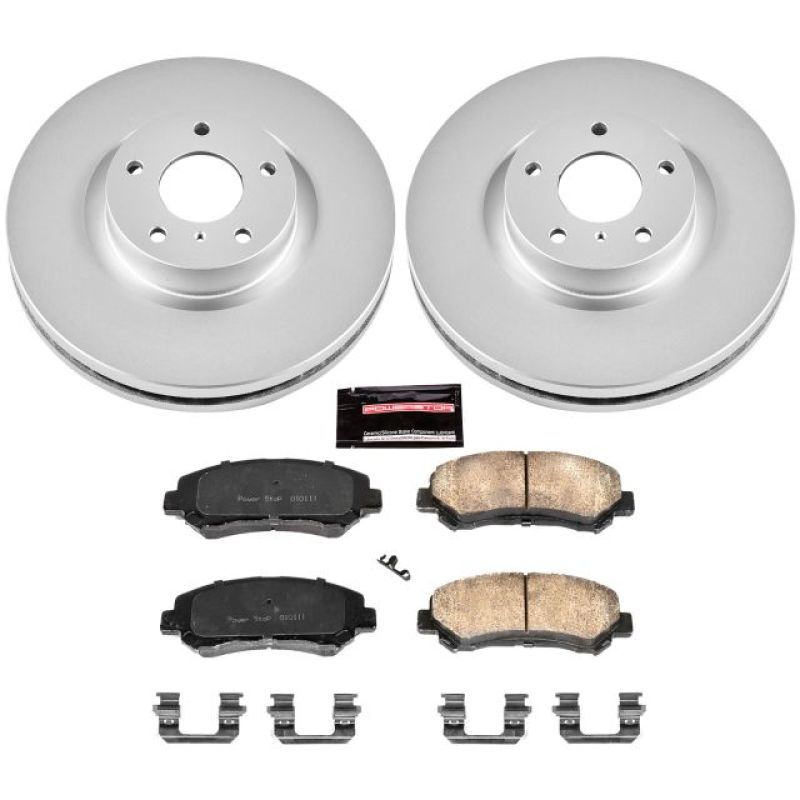 Picture of Power Stop 09-14 Nissan Maxima Front Z17 Evolution Geomet Coated Brake Kit