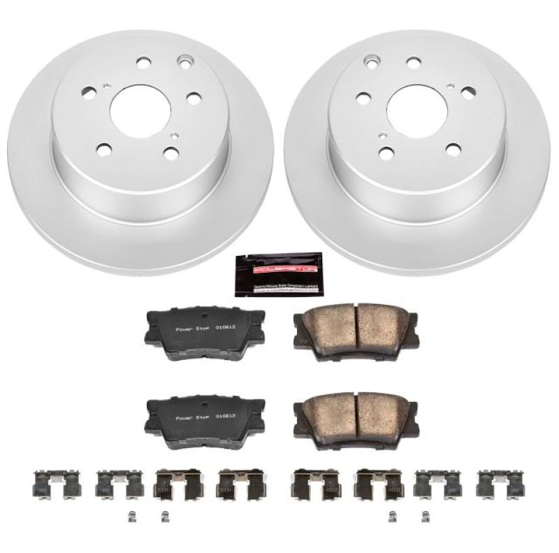 Picture of Power Stop 10-12 Lexus HS250h Rear Z17 Evolution Geomet Coated Brake Kit