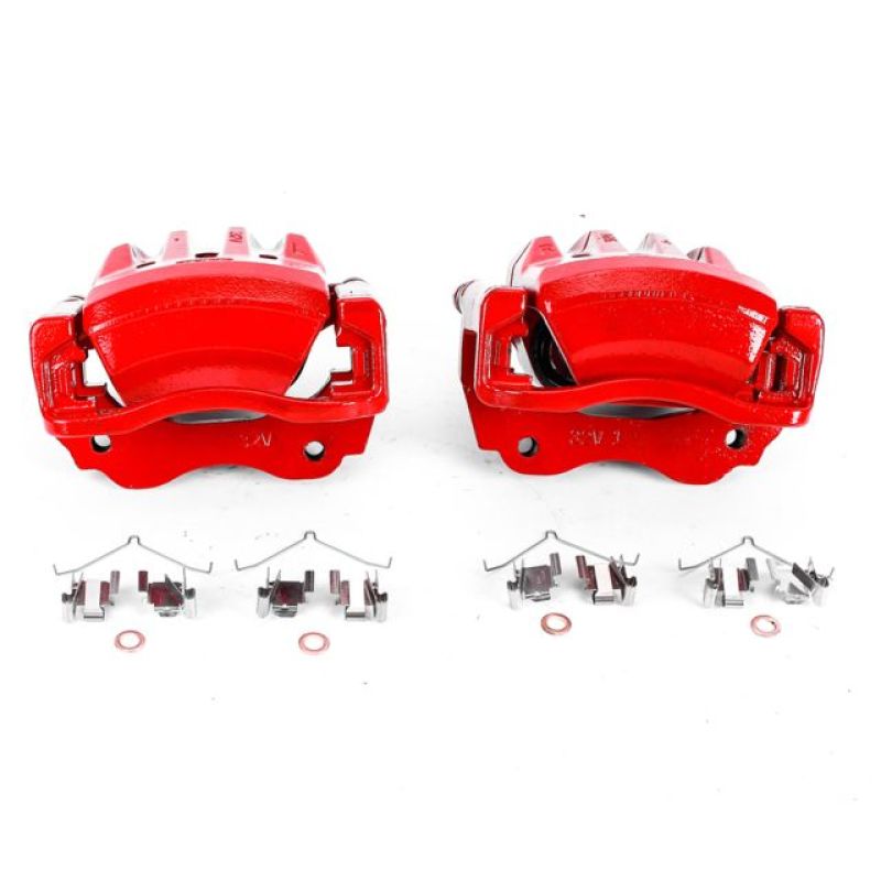 Picture of Power Stop 98-05 Lexus GS300 Front Red Calipers w/Brackets - Pair