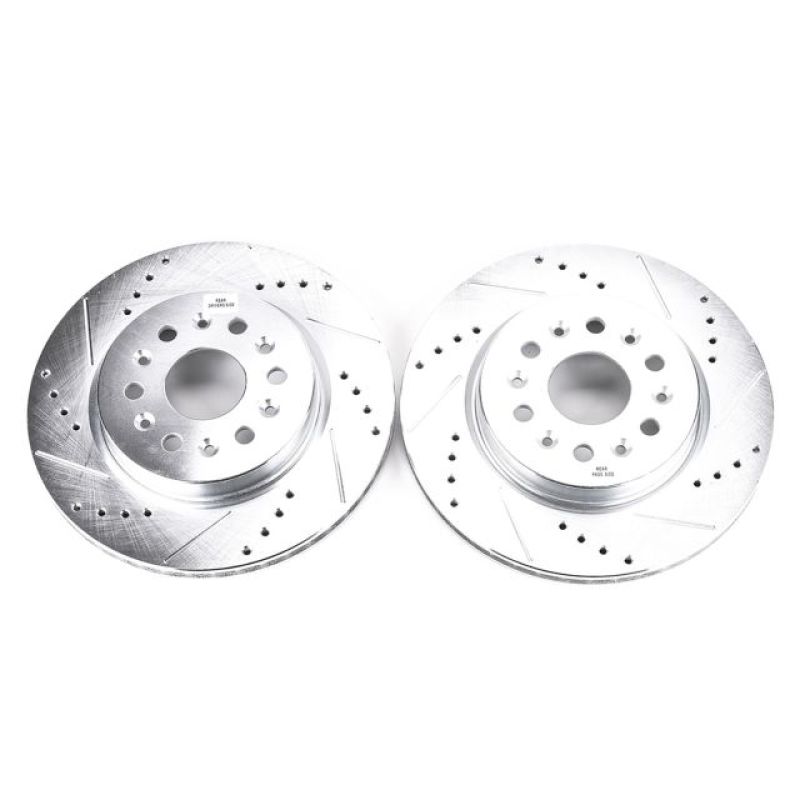Picture of PowerStop PSB Evolution Drill/Slot Rotor Brake Rotors - AR82193XPR