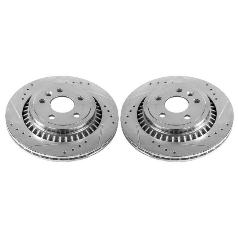 Picture of PowerStop PSB Evolution Drill/Slot Rotor Brake Rotors - EBR1284XPR